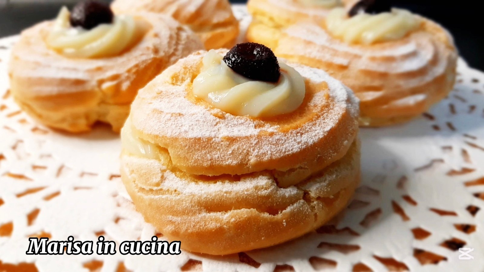 ZEPPOLE DI SAN GIUSEPPE AL FORNO GONFIE E GOLOSE