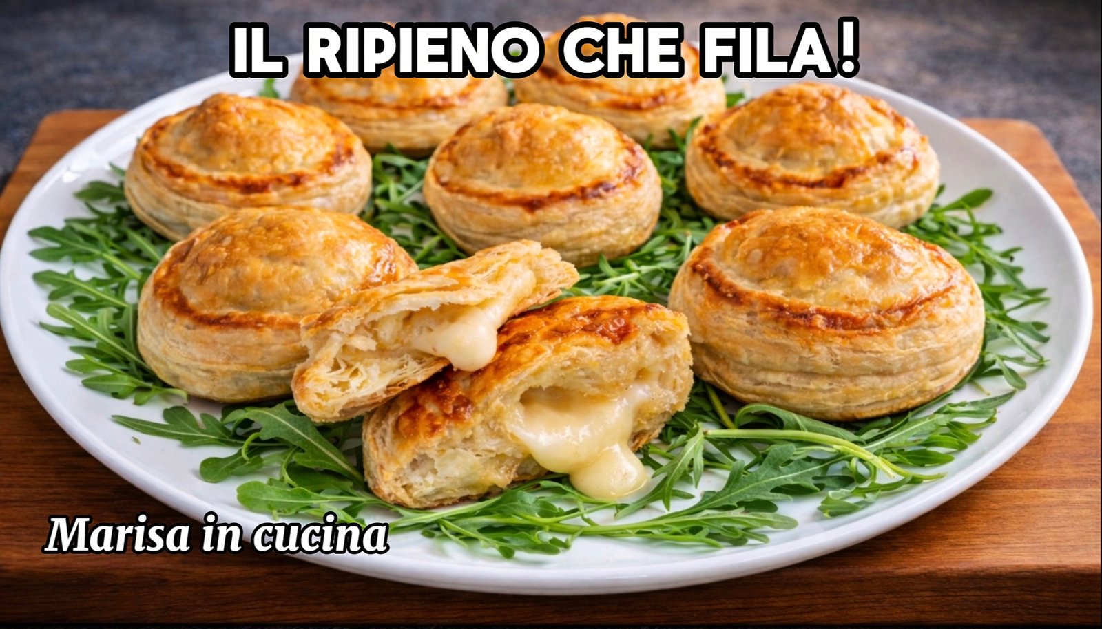RUSTICI PUGLIESI CON PATATE TONNO E SCAMORZA